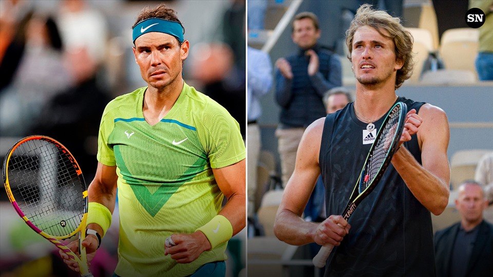 Zverev chống nạng rời trận đấu, Nadal vào chung kết Roland Garros