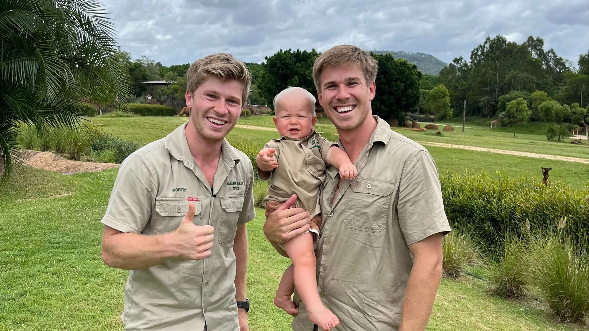 Robert Irwin meets his uncanny lookalike! | Now To Love