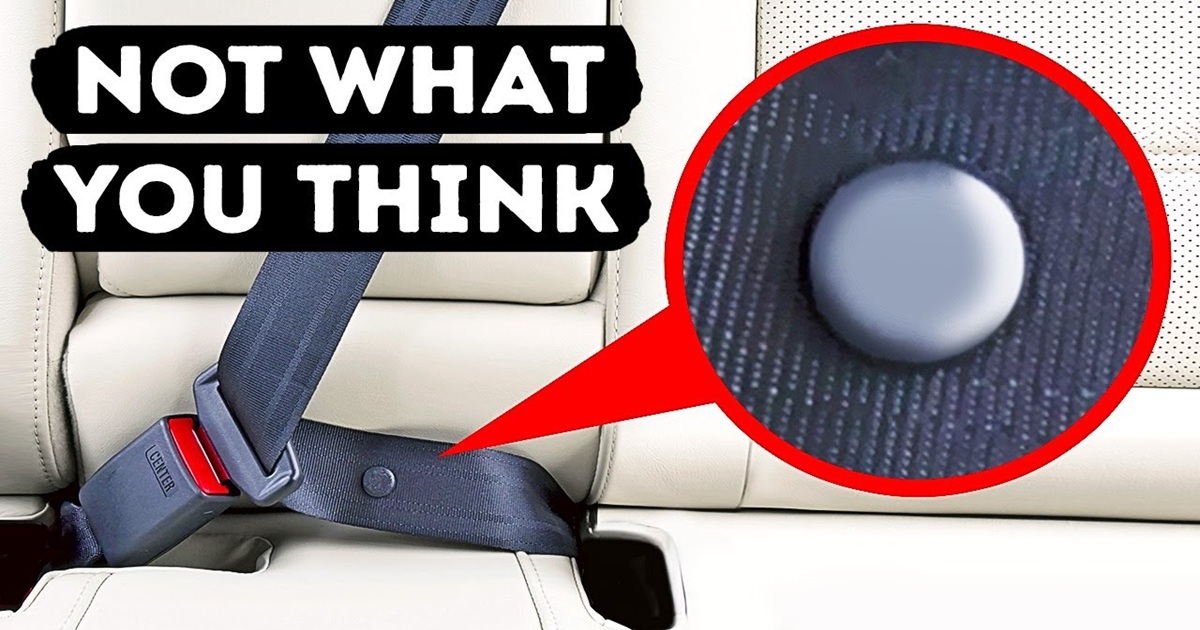 What the Little Button on Your Seat Belt Really Does
