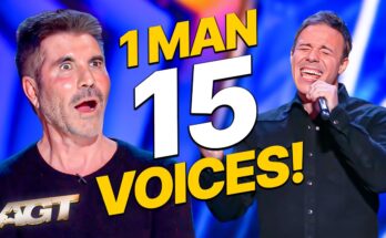 One Guy, 15 Voices – His AGT Audition Has to Be Seen to Be Believed