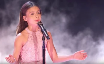 11-Year-Old Walks On Stage then Sings Like a Future Star