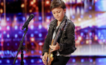 10-Year-Old Guitar Prodigy Walks On Stage then Shreds Like a Rockstar