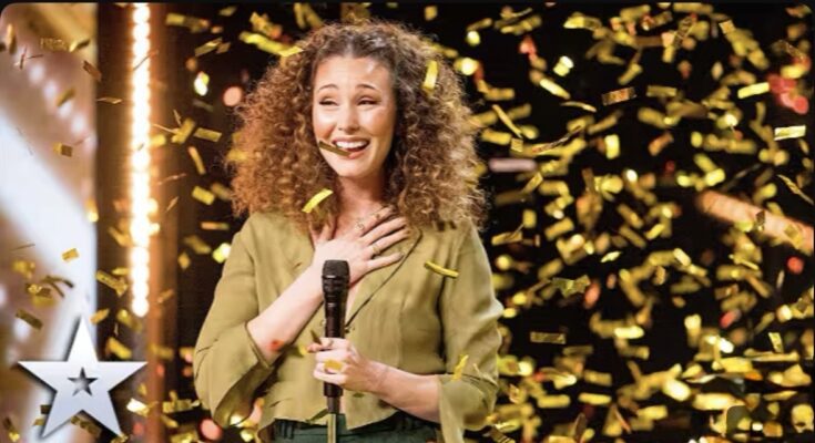 She sang one of the biggest songs in history, but nobody knew her face—until THIS BGT audition! Watch the full video in the comments.