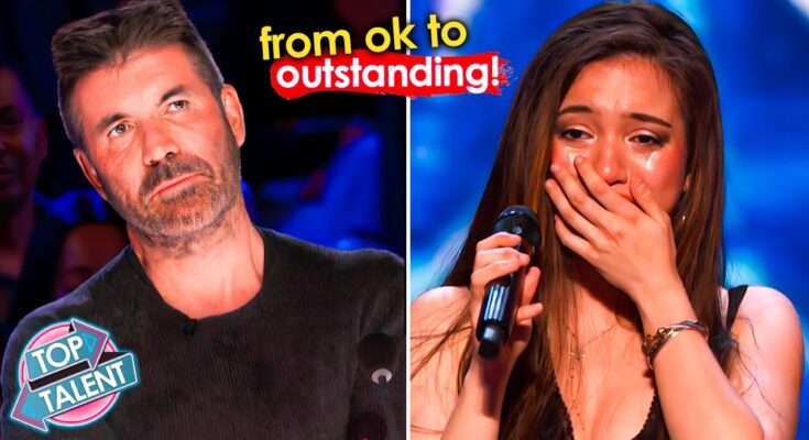 Simon Told This Nervous 16-Year-Old: “You Sang from OK To BEAUTIFUL!”