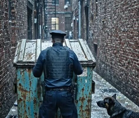 A Stray Dog Refused to Leave a Dumpster Behind an Old Diner — Then I Looked Inside – Dogrupara News