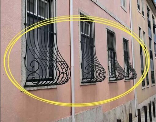 If you see window grills with a curve at the bottom here’s what it means – Dogrupara News