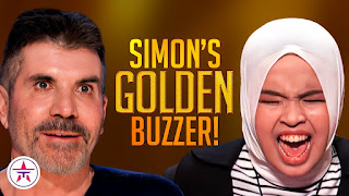 GOLDEN BUZZER! Simon Cowell Asks Putri Ariani to Sing a SECOND SONG on AGT 2023 💛✨