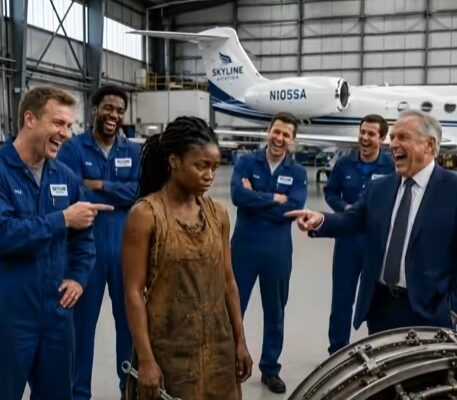 No one could repair the millionaire’s airplane until his maid suddenly whispered, “I can fix everything.”