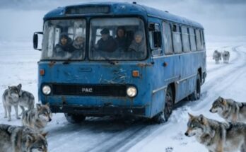 When a Pack of Wolves Surrounded the Bus, Everyone Expected the Worst—But What Happened Next Was Completely