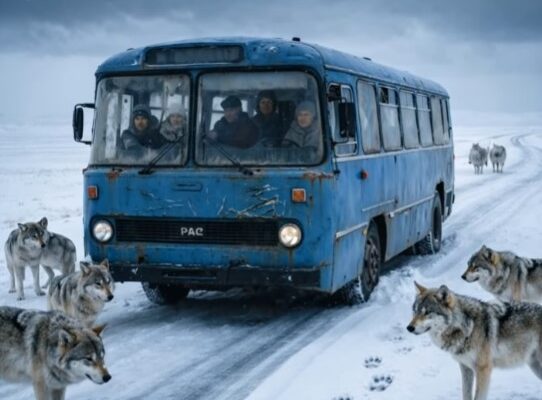 When a Pack of Wolves Surrounded the Bus, Everyone Expected the Worst—But What Happened Next Was Completely