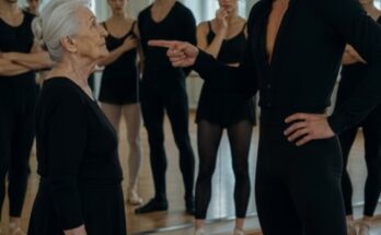 An 80-year-old woman came to a ballet class taught by the best choreographer in the entire city, but people