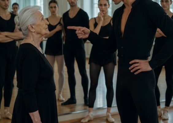An 80-year-old woman came to a ballet class taught by the best choreographer in the entire city, but people