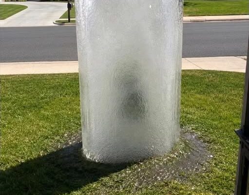A Giant Block of Ice Appeared on My Lawn Overnight—What Happened After It Melted Left Me Speechless –