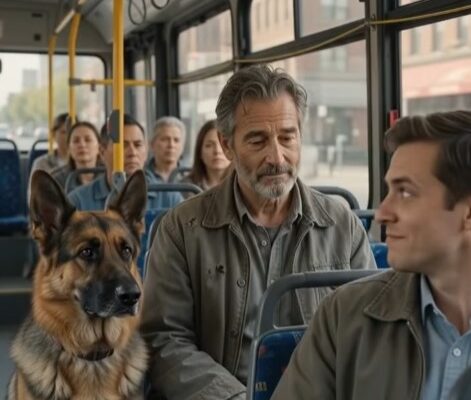 Bullies Target a Quiet Man and His German Shepherd on a Bus — What Happened Next Changed Everything –