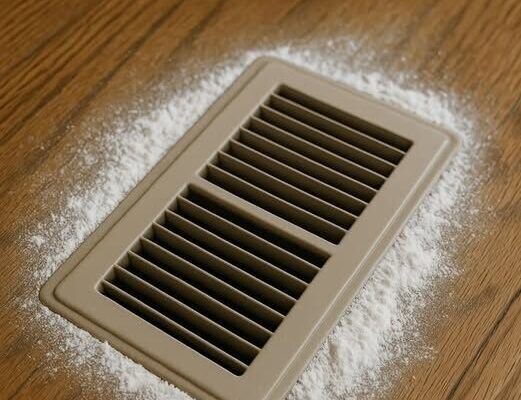 I keep sweeping up fine white powder under my vents and it keeps coming back. What is it? – Dogrupara News