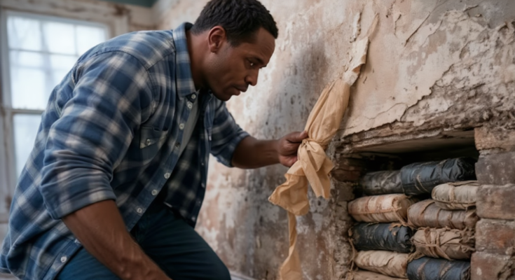 Unexpected Find Behind Wall Surprises Homeowner After Buying Old House – Dogrupara News