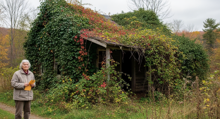 Her Late Husband Left Her a Hut Covered in Vines — What She Saw Inside Made Her Cry – Dogrupara News