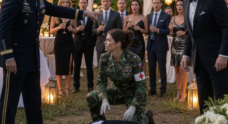 My rich dad looked at my uniform and said, “Glorified medic. Just serve drinks.” At his $2M party… – Openheadline24