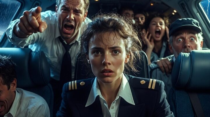 They called me “just a flight attendant” as a Boeing 747 tore through a violent storm with over 300 people on board. Passengers were screaming, the captain was unconscious, and the first officer was barely holding himself together.