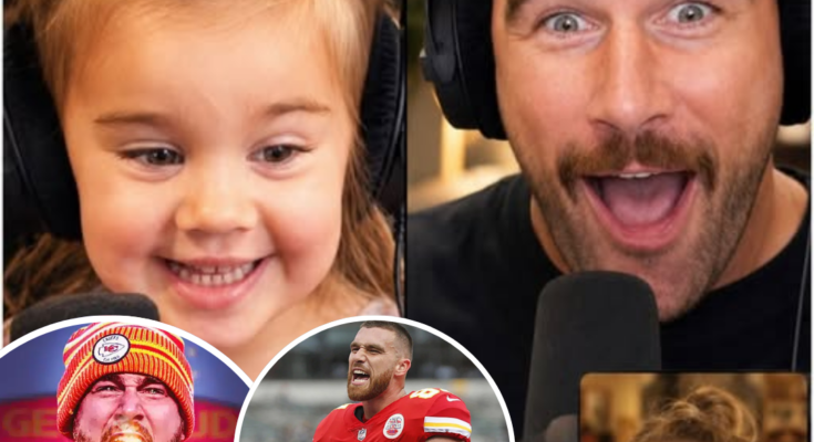 Adorable Chaos as Wyatt and Elliotte Kelce Crash Travis Kelce’s Podcast Recording – Openheadline24