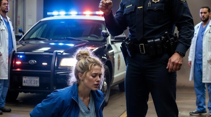 the officer said loudly enough for patients and visitors to hear. “Maybe a night in jail will teach you some manners.” – Openheadline24