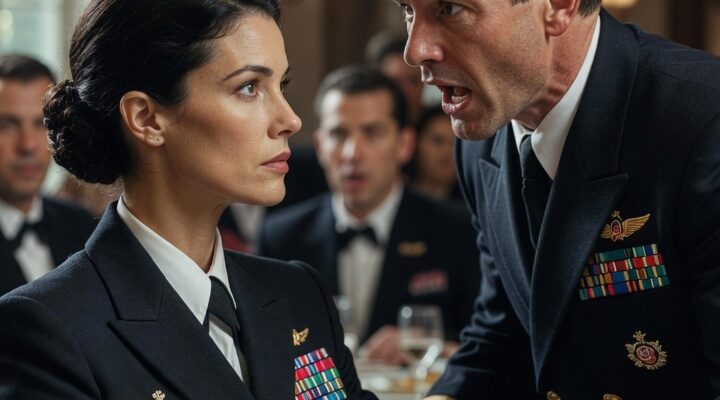 Commander Grant Mercer’s first move when I arrived at the restaurant was to check his watch. Not a quick glance, but a deliberate stare that lasted several seconds before he finally looked up at me. His first words weren’t a greeting—they were a reminder