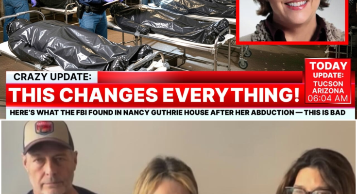 30 minutes ago, the FBI entered Nancy Guthrie’s home — what they found inside wasn’t signs of a break-in… but something far more disturbing…👇👇 – Openheadline24