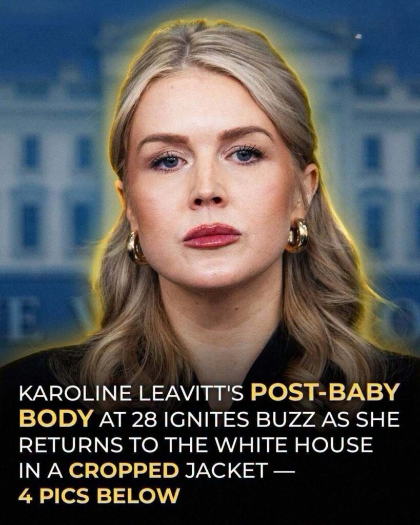 Karoline Leavitt, 28, Makes Her First Public