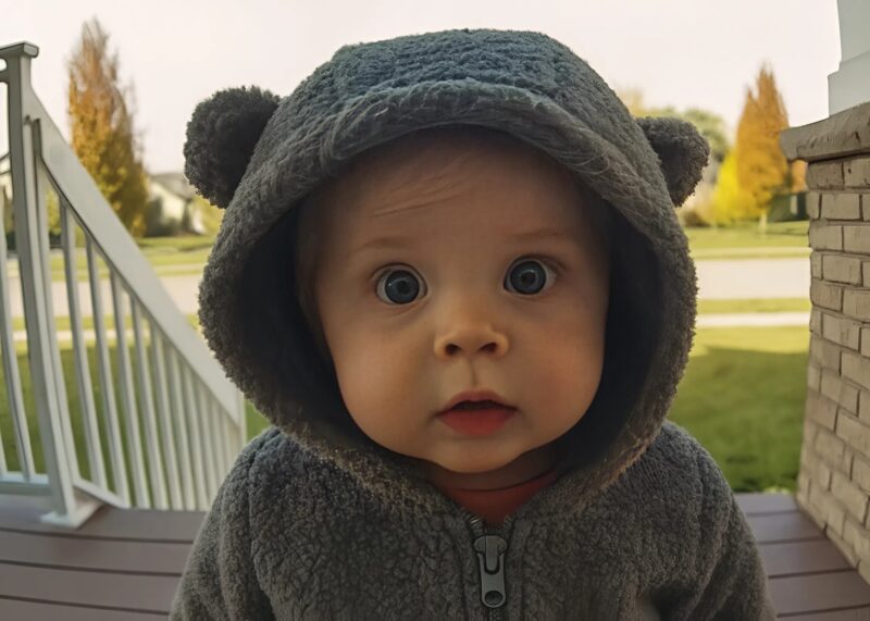 For several days in a row, a little girl came up to my front door, stood there for a few minutes, and then ran away: I got worried about the child and decided to find her parents — and what I discovered was completely unexpected