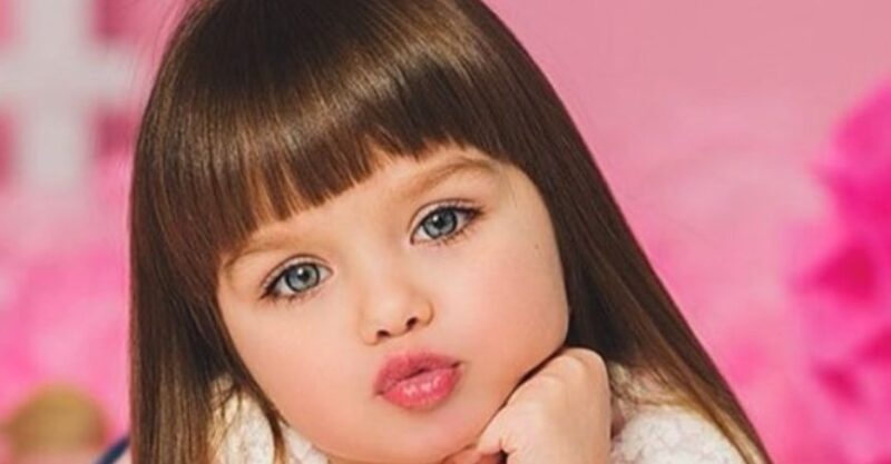 This cute 4-year-old was regarded as the world’s most beautiful girl. Take a look at her now!