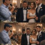 My in-laws tried to kick my dad out of our wedding just because he was a sanitation worker. They thought he didn’t belong there… until he stood up, took the microphone, and said something that left the entire room completely silent.