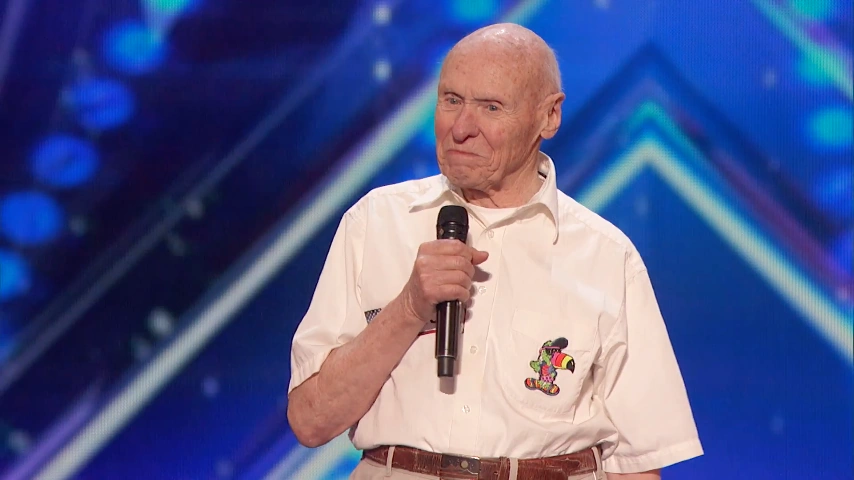 82-Year-Old Grandpa Walks Onstage Quietly… Then Screams a Metal Classic and Blows the Roof Off