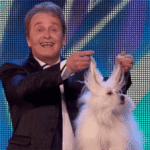 Marc Métral and his talking dog Wendy impressed the judges with their show
