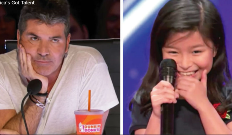 Simon rolls eyes at this girl singing Celine Dion until she proves them wrong
