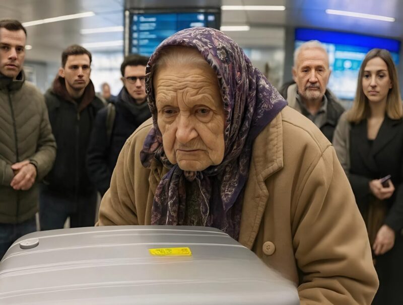 During the baggage inspection of an elderly woman, the security officer noticed something strange on the scanner and ordered the suitcase to be opened: what they found inside left everyone in shock