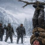 Poachers strung a forest ranger upside down from a tree and walked away laughing, mocking him as they disappeared into the woods. But when his desperate screams echoed through the forest and a wolf burst out from the shadows, what the predator did next nearly made the ranger pass out.