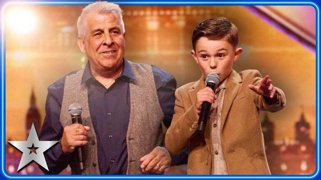 Little Boy Invites His Grandad Onstage… Then Their One Direction Duet Melts the Whole Room