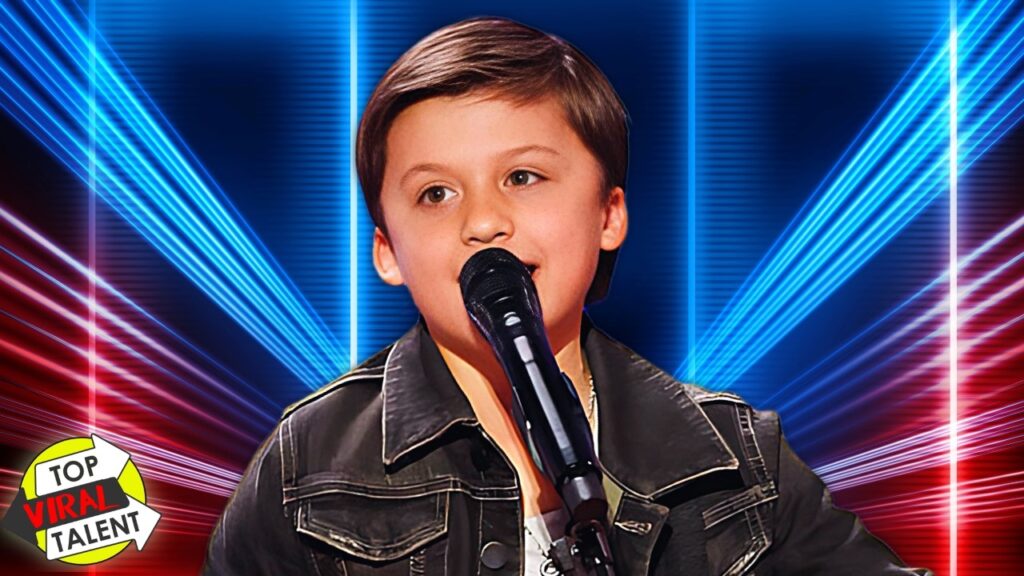Just 10 years old—but his guitar solo completely blew the AGT judges away.
