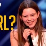 She Looked Like a Shy Schoolgirl… Then Turned Into a Rock Tornado and Got the Golden Buzzer