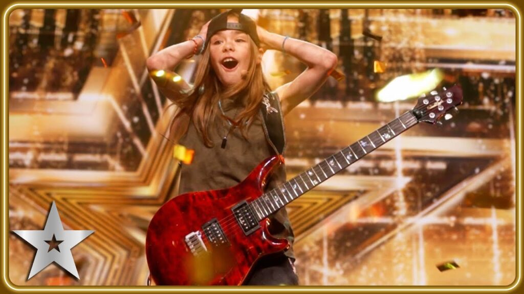 He’s Only 11… But His Queen Guitar Solo Made BGT Hit the Golden Buzzer
