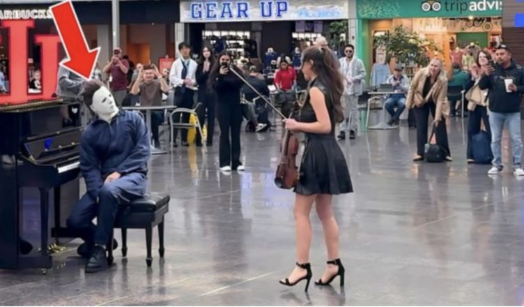 This jaw-dropping duet did more than simply surprise onlookers; it went viral, propelling Andy Morris’ channel to new heights