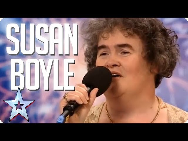 Susan Boyle’s impressive performance has been voted the most iconic moment in ‘Britain’s Got Talent’ history