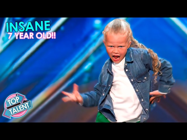 She’s Only 7… But This AGT Dance Had the Judges Absolutely Speechless